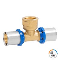Pressfitting T-Stück mit IG 32 x 1" x 32 TH-H...