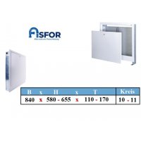 10-11 Kreis Veteilerschrank Unterputz 795 x 580 x 110 ( B...